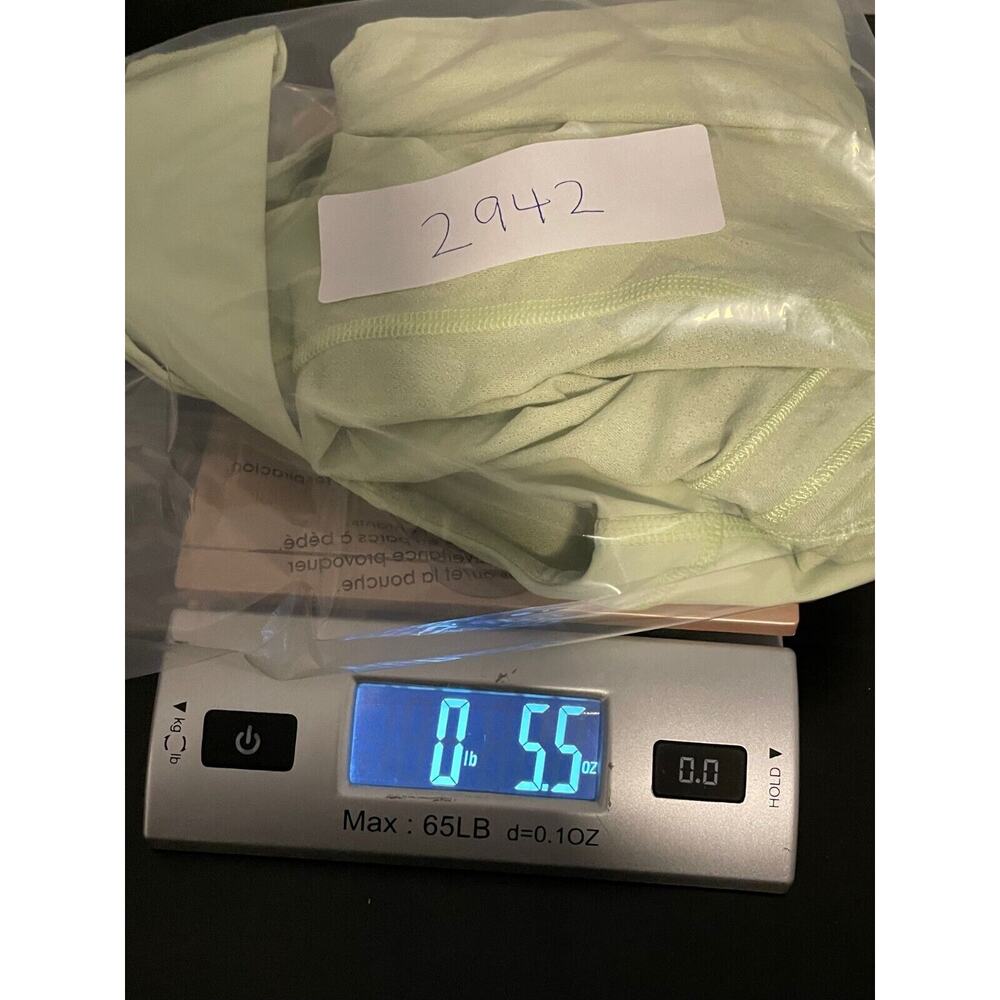 Lululemon Womens Run Tame Me Tank Top Size 8 Neon Yellow Drawstring Cinched READ - Picture 8 of 8